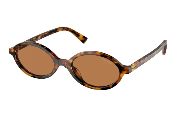 Okulary Miu Miu - Jak Miu Miu uczyniło z "nerdowskich" oprawek najgorętszy trend sezonu 4 Okulary przeciwsloneczne MIU MIU MU 04ZS 19P2Z1 50 inter optyk butik